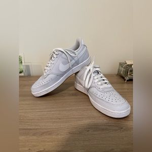 Gray nike Air Force 1 - worn once!